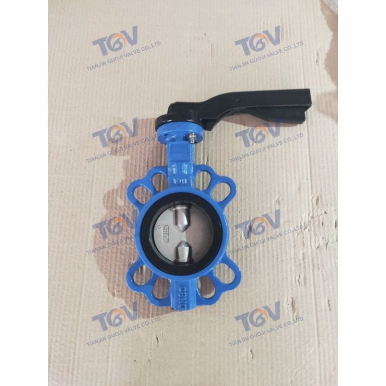 Aluminum Handle Lever Wafer Butterfly Valve (3)