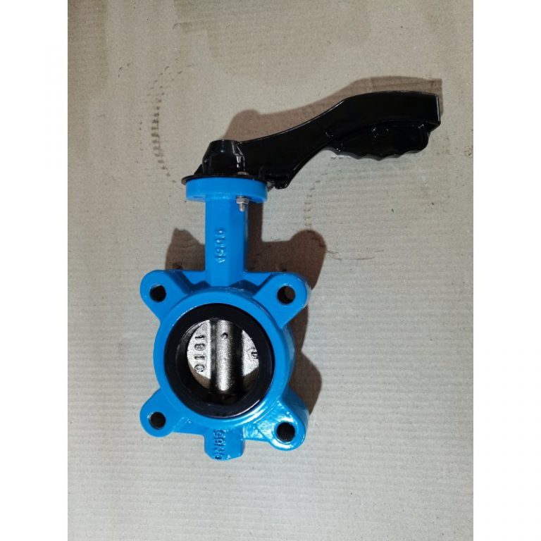 Aluminum Lever Lugged Butterfly Valve 4