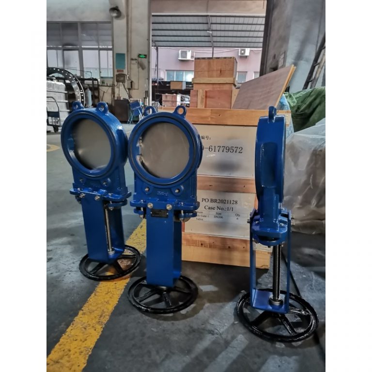 Двухсторонний клапан ворот ножа (4)