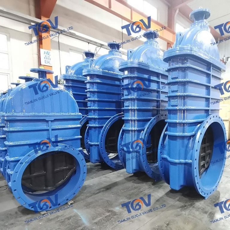 Big Size Gear Operated Resilient Gate Valve (4)