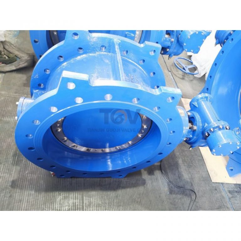 Двойный офсетный клапан бабочки (4)