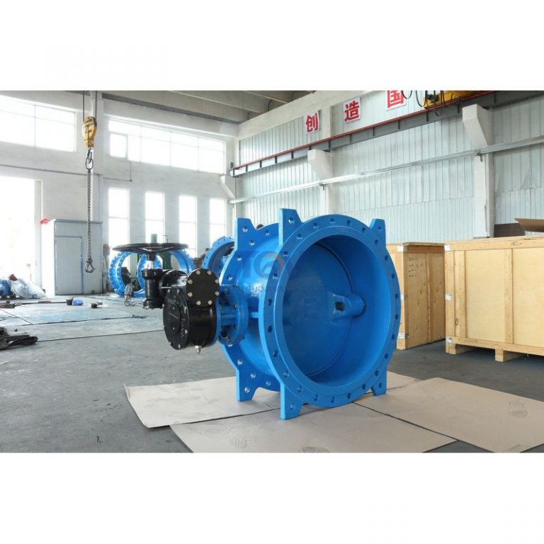 Двойный офсетный клапан бабочки (6)