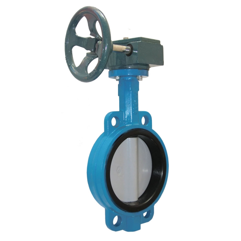Gear Operated Wafer Butterfly Valve ( Through Shaft No Pin ) (1)