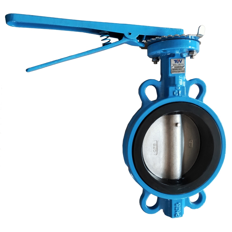 Hand Lever Wafer Butterfly Valve (3)