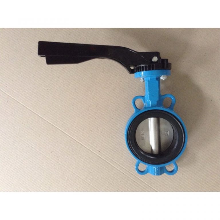 Hand Lever Wafer Butterfly Valve (4)