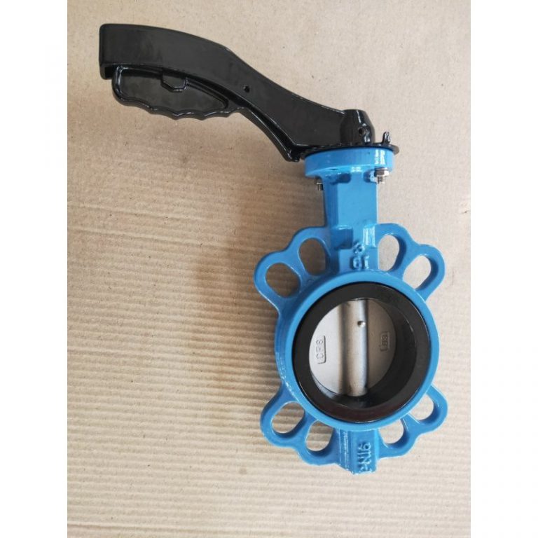 Hand Lever Wafer Butterfly Valve (5)