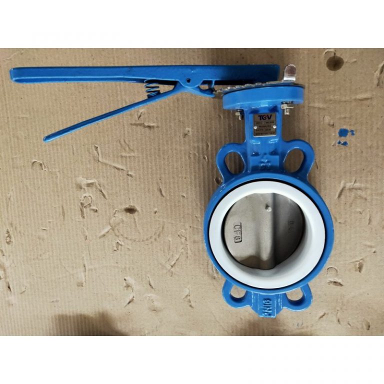 Hand Lever Wafer Butterfly Valve (6)