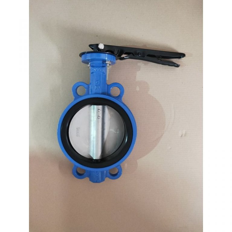 Hand Lever Wafer Butterfly Valve (7)