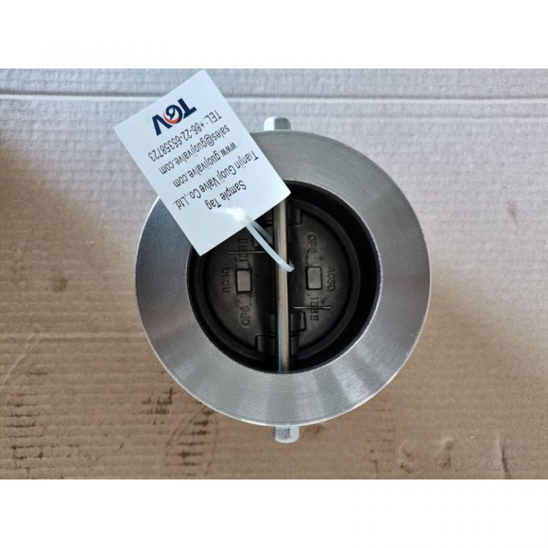 Metal Seated Wafer Dual Plate Check Valve (8)