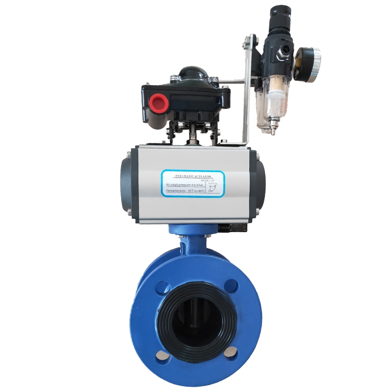 Pneumatic Butterfly Valve 2