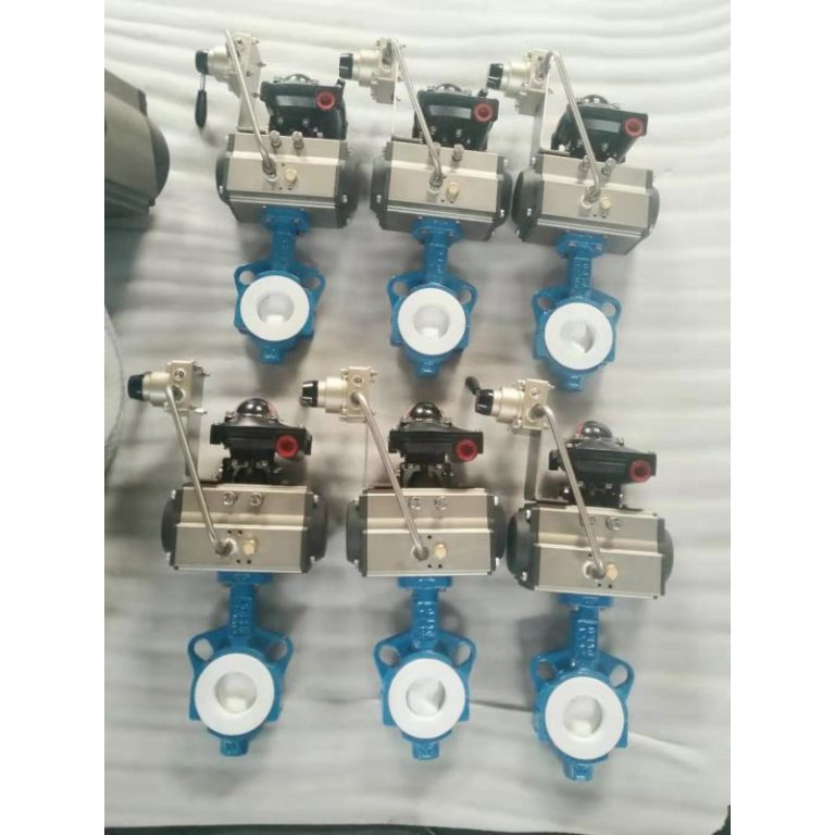 Pneumatic Butterfly Valve 4