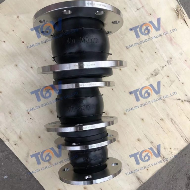 Stainless Steel Flanges Rubber Expansion Joints (2)